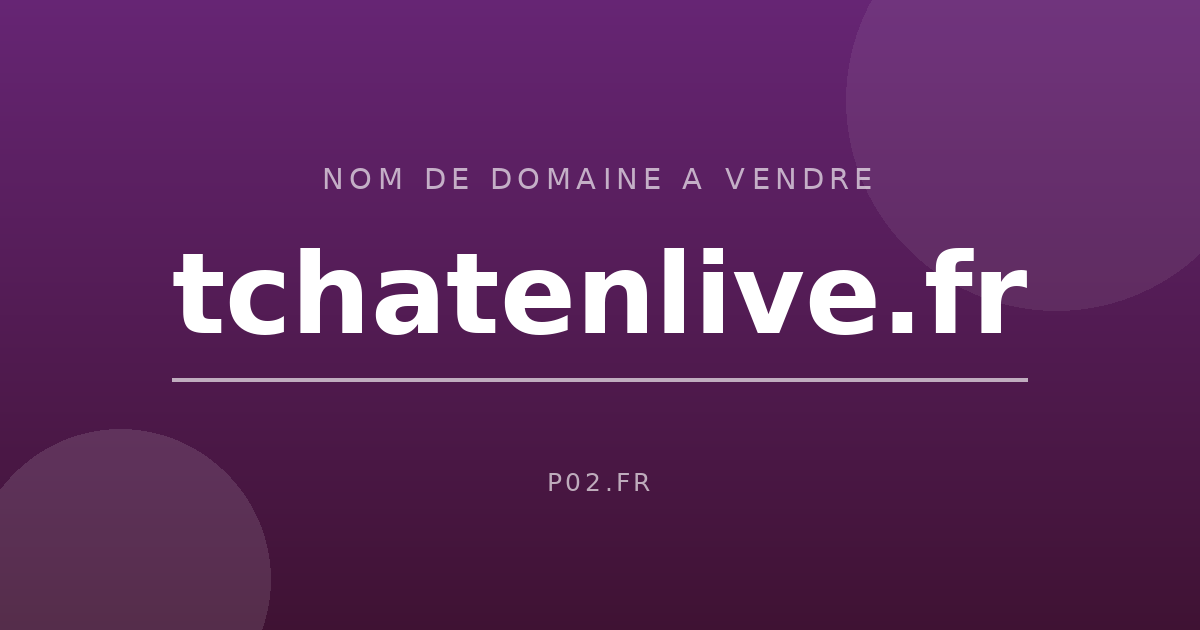 Apercu de tchatenlive.fr